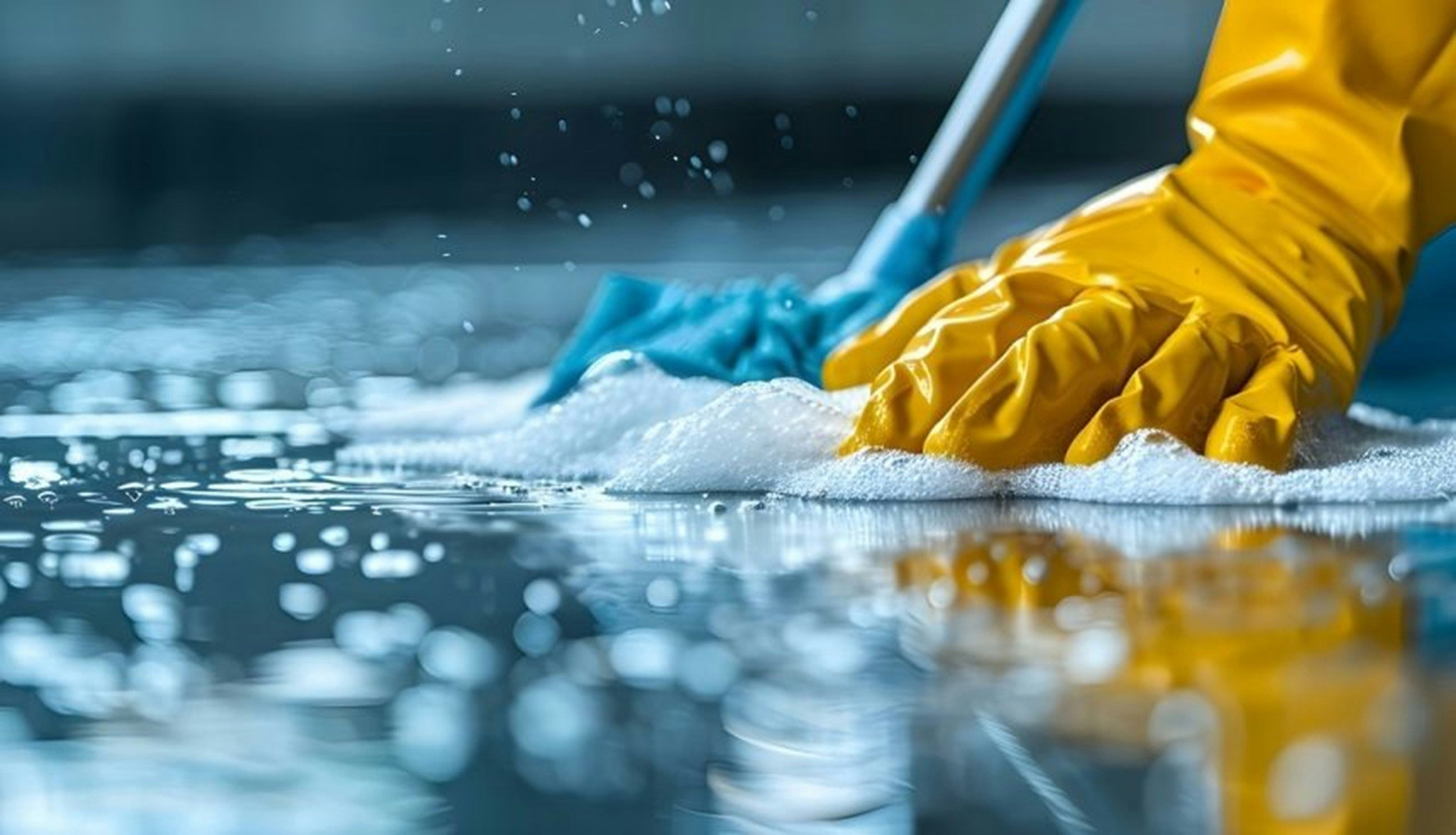 Professional cleaner cleaning home Gladstone QLD